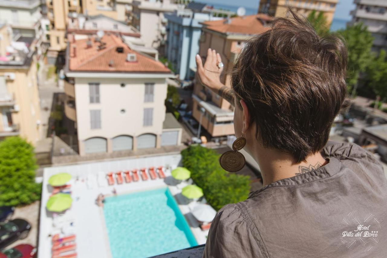 Hotel Villa Del Parco ريميني المظهر الخارجي الصورة